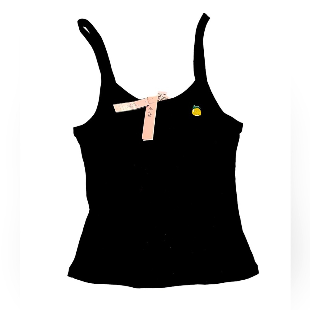 Victoria Secrets black tank top, Medium